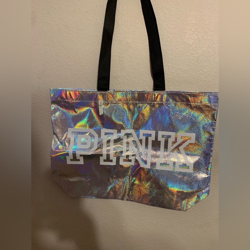 PINK holographic bag